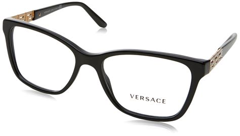 versace eyeglasses black|black Versace glasses women.